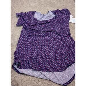 Lularoe Classic XL Purple Triangles